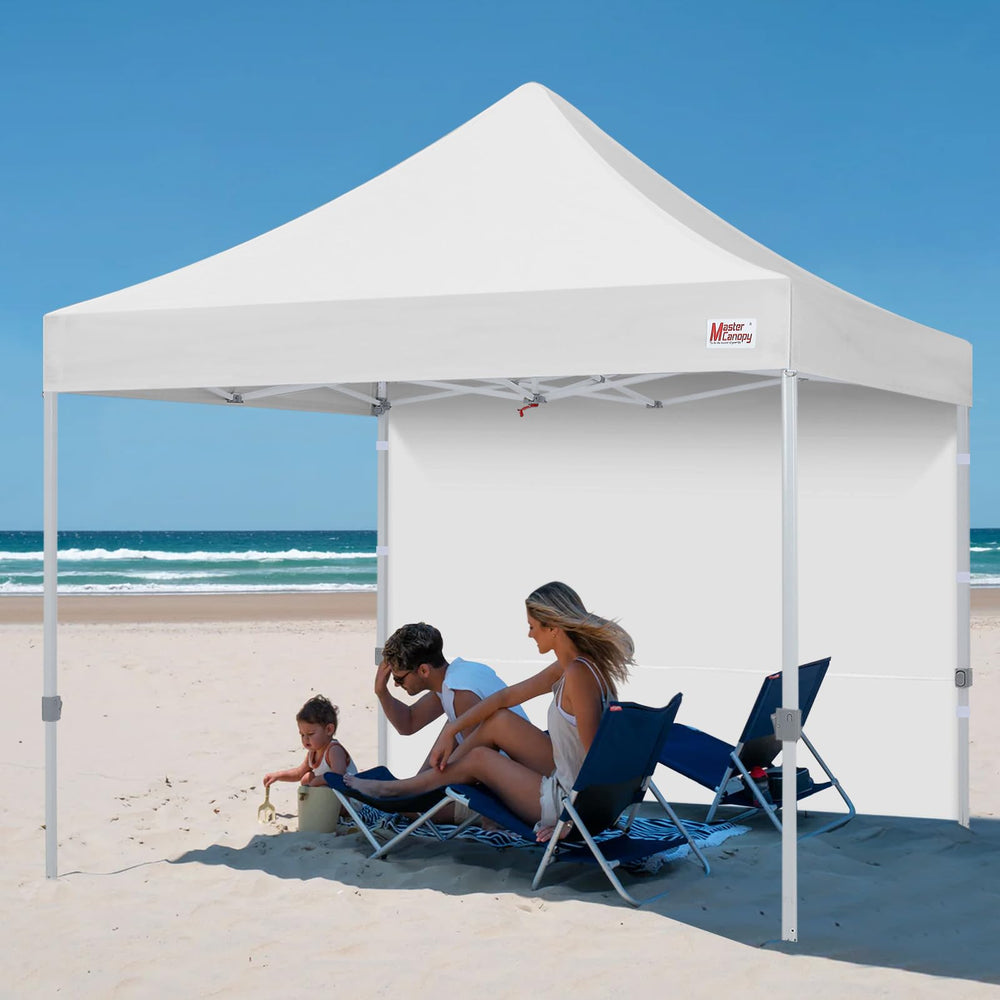 MASTERCANOPY 10x10 Canopy Sidewall White packaging