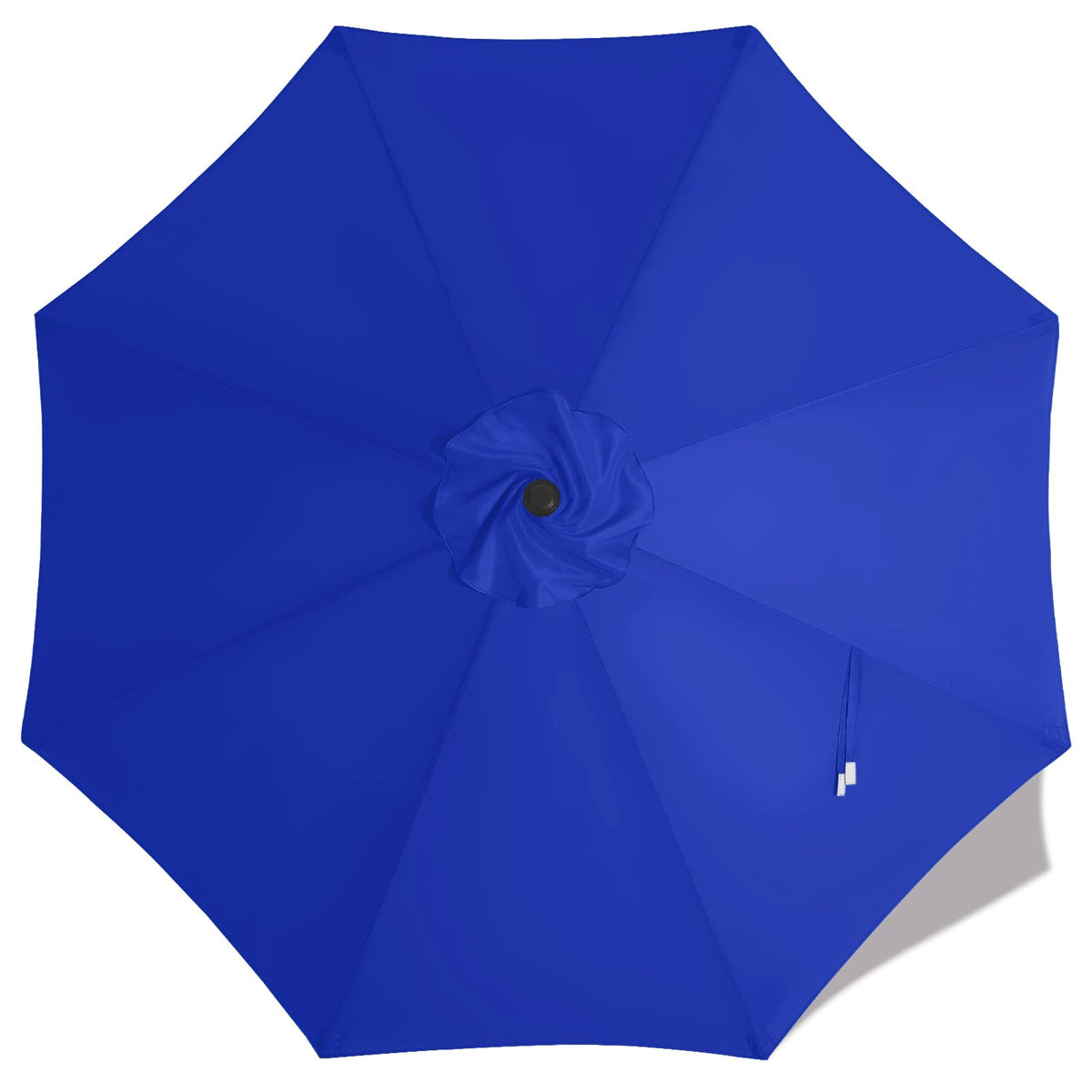 MASTERCANOPY 11 ft replacement canopy in blue, front view