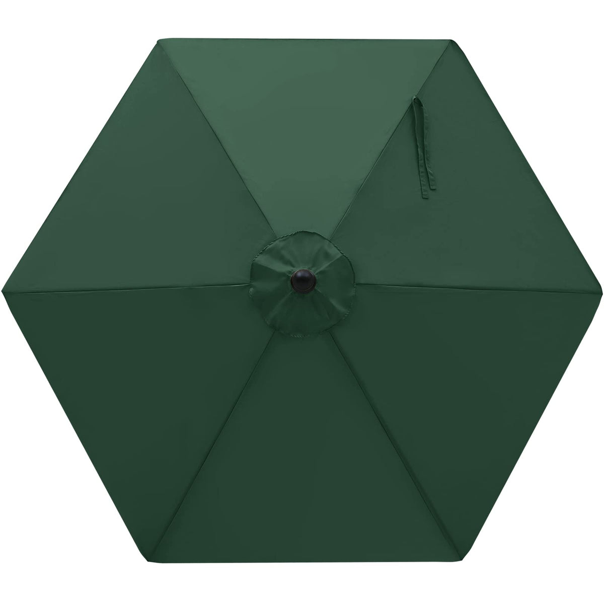 MASTERCANOPY 7.5 ft Replacement Canopy Forest Green front view