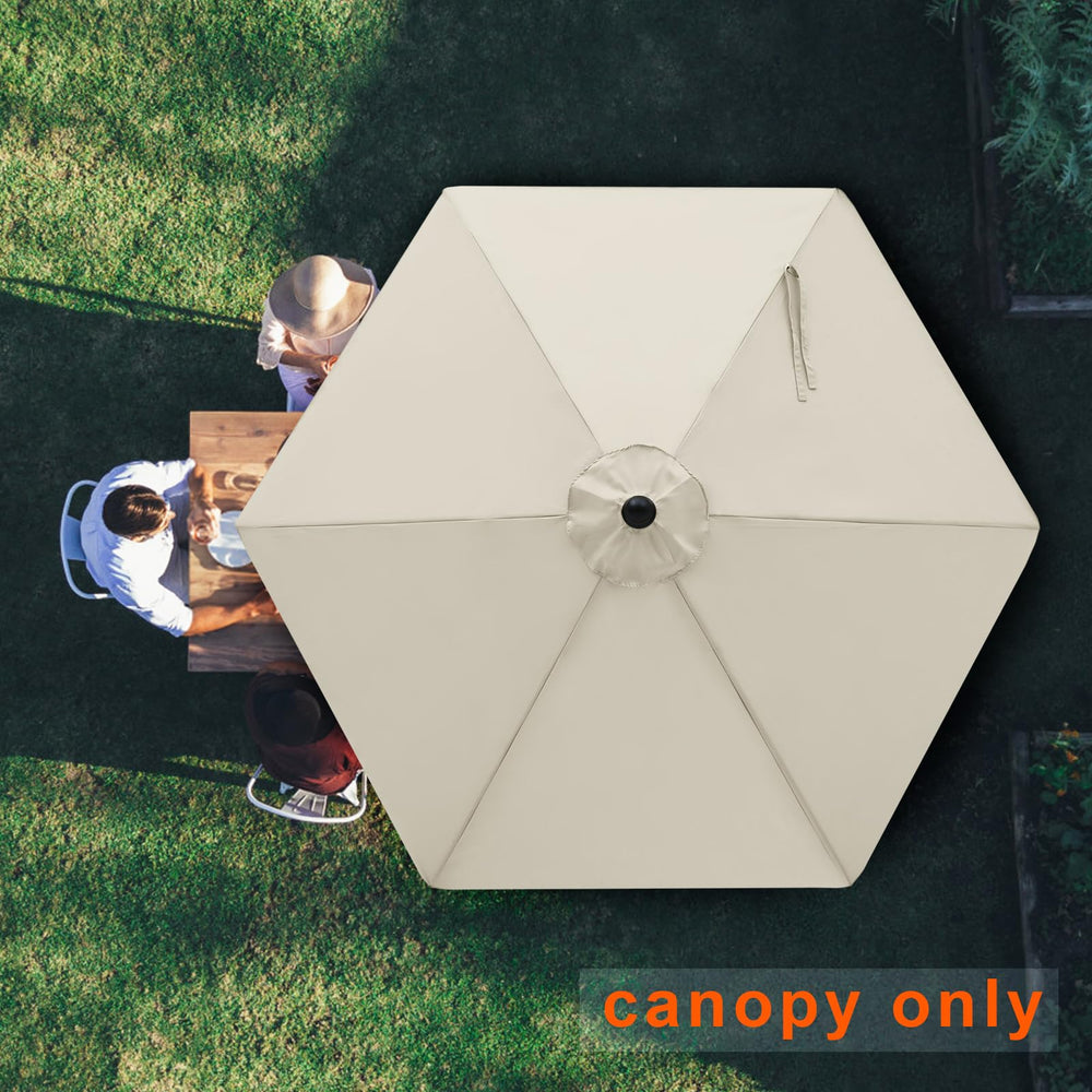 MASTERCANOPY 7.5 ft replacement canopy in a garden setting