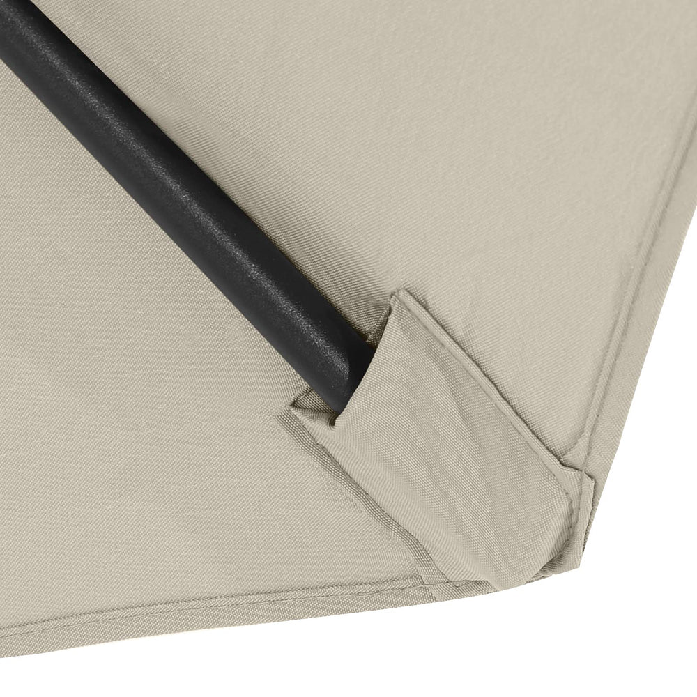 MASTERCANOPY 7.5 ft replacement canopy with double-stitched edges