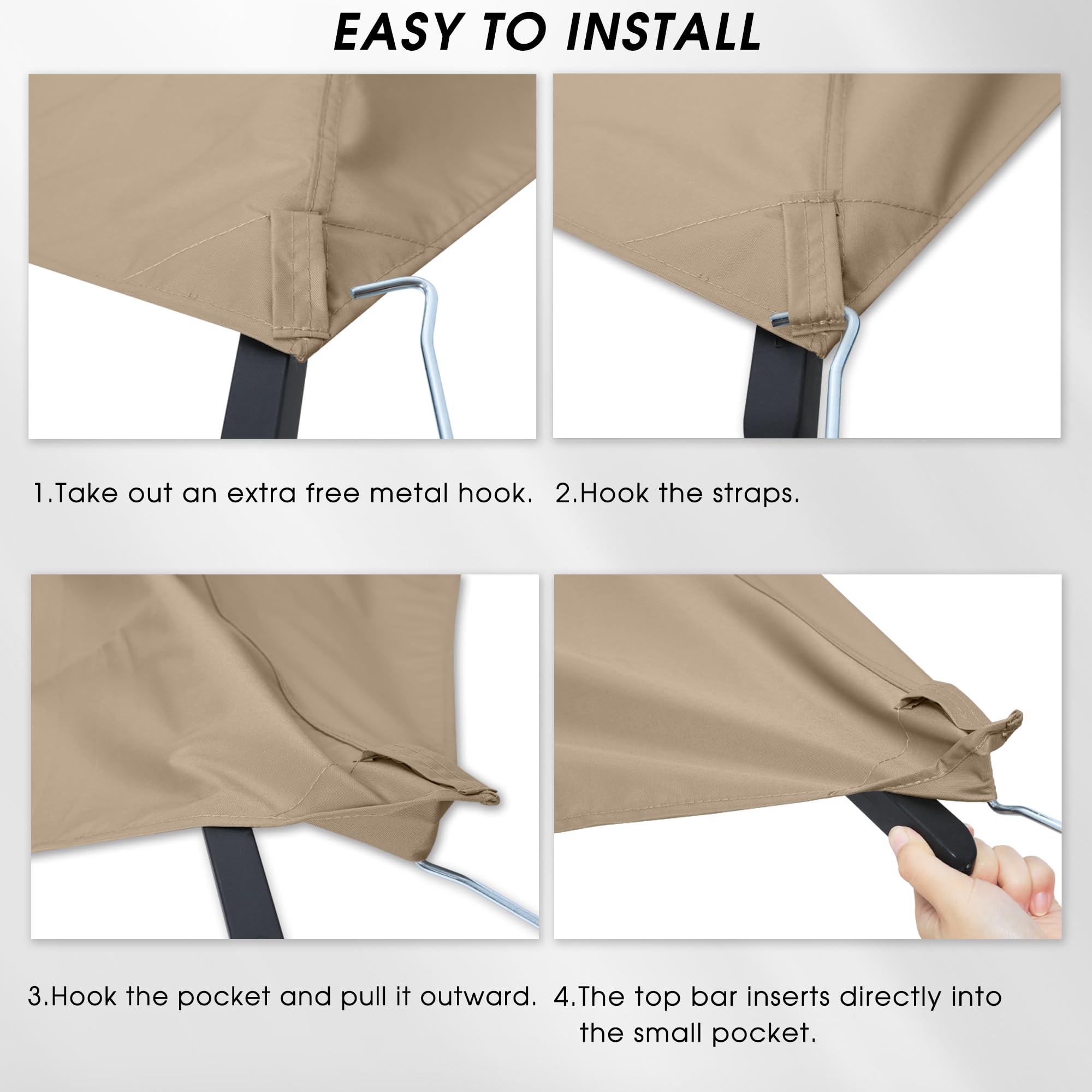 MASTERCANOPY replacement canopy fabric packaging