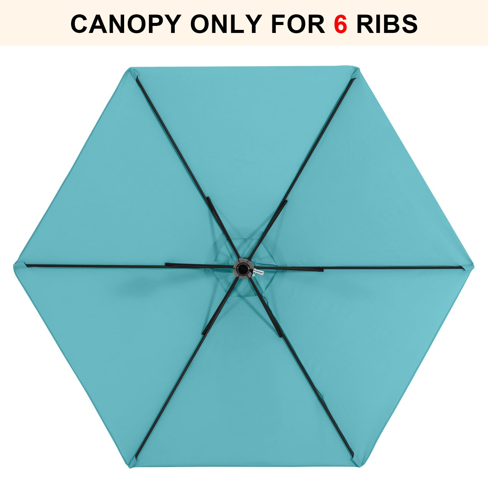 MASTERCANOPY replacement canopy features close-up