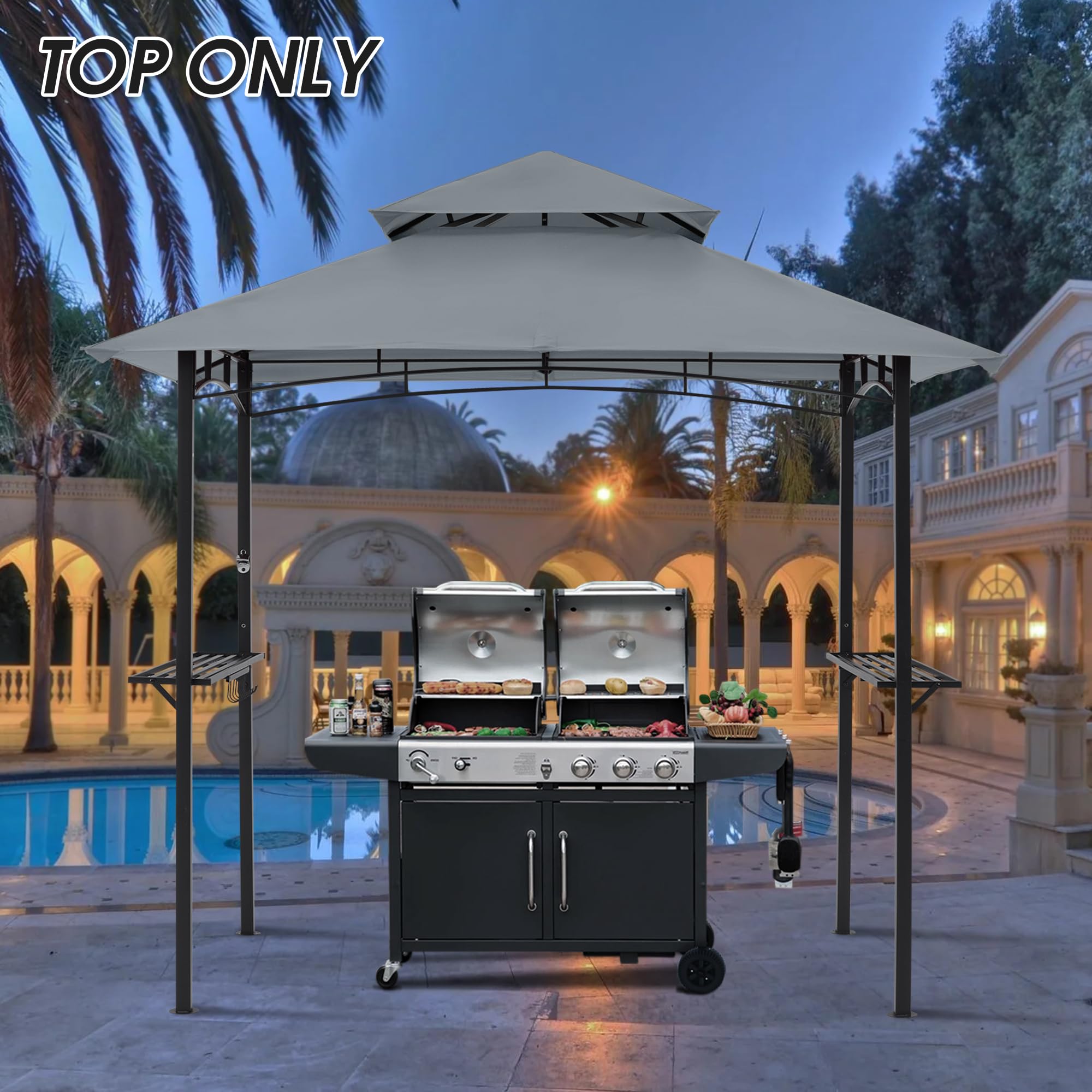 MASTERCANOPY Replacement Canopy Top in outdoor setting