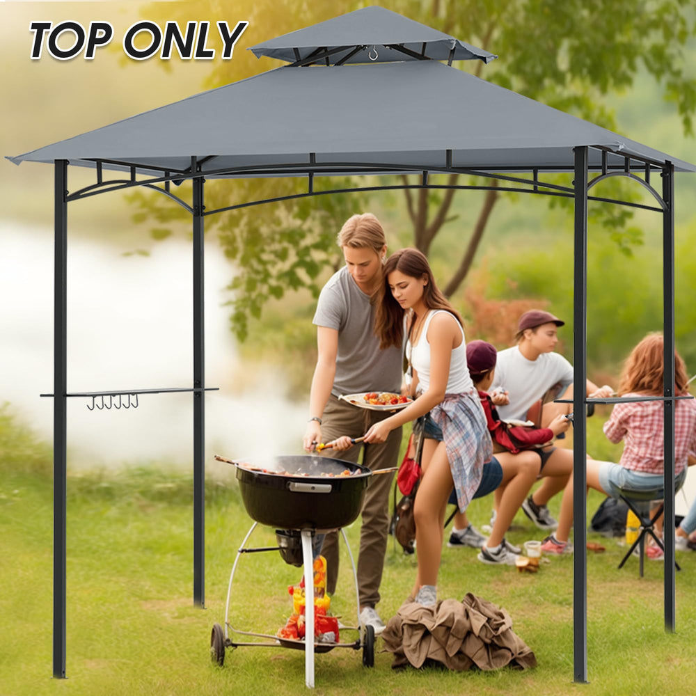MASTERCANOPY Replacement Canopy Top showcasing vented double tiers