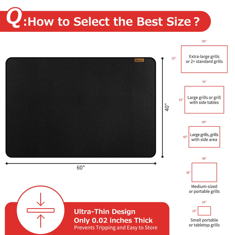 Matace grill mat during a camping setup with stove