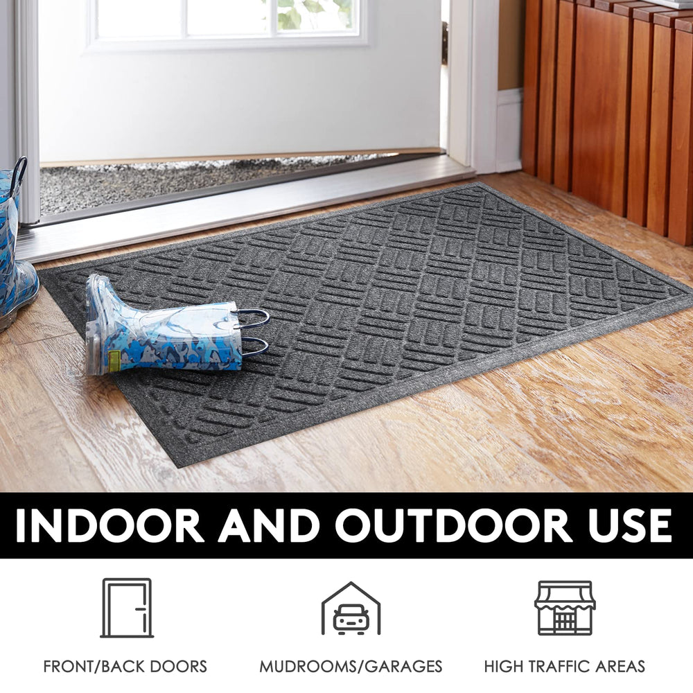 MATALL door mat in outdoor setting