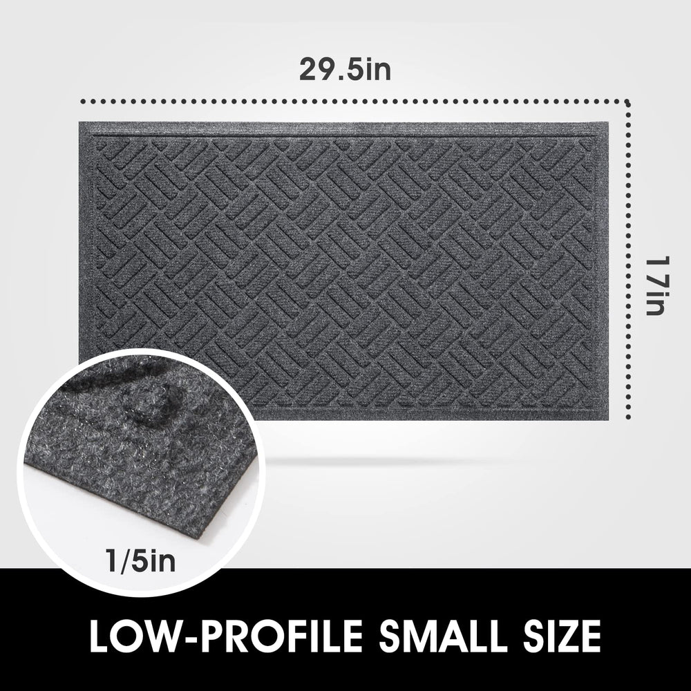 MATALL door mats side view showing thickness
