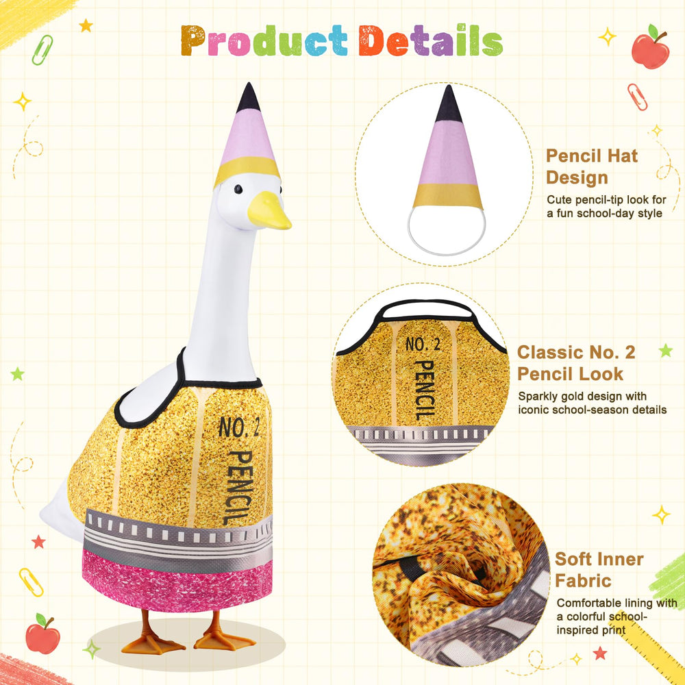 Matching hat included with Pextian Goose Costume