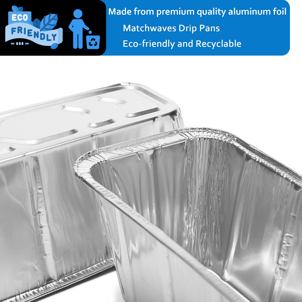 Matchwaves aluminum foil grease liners stacked