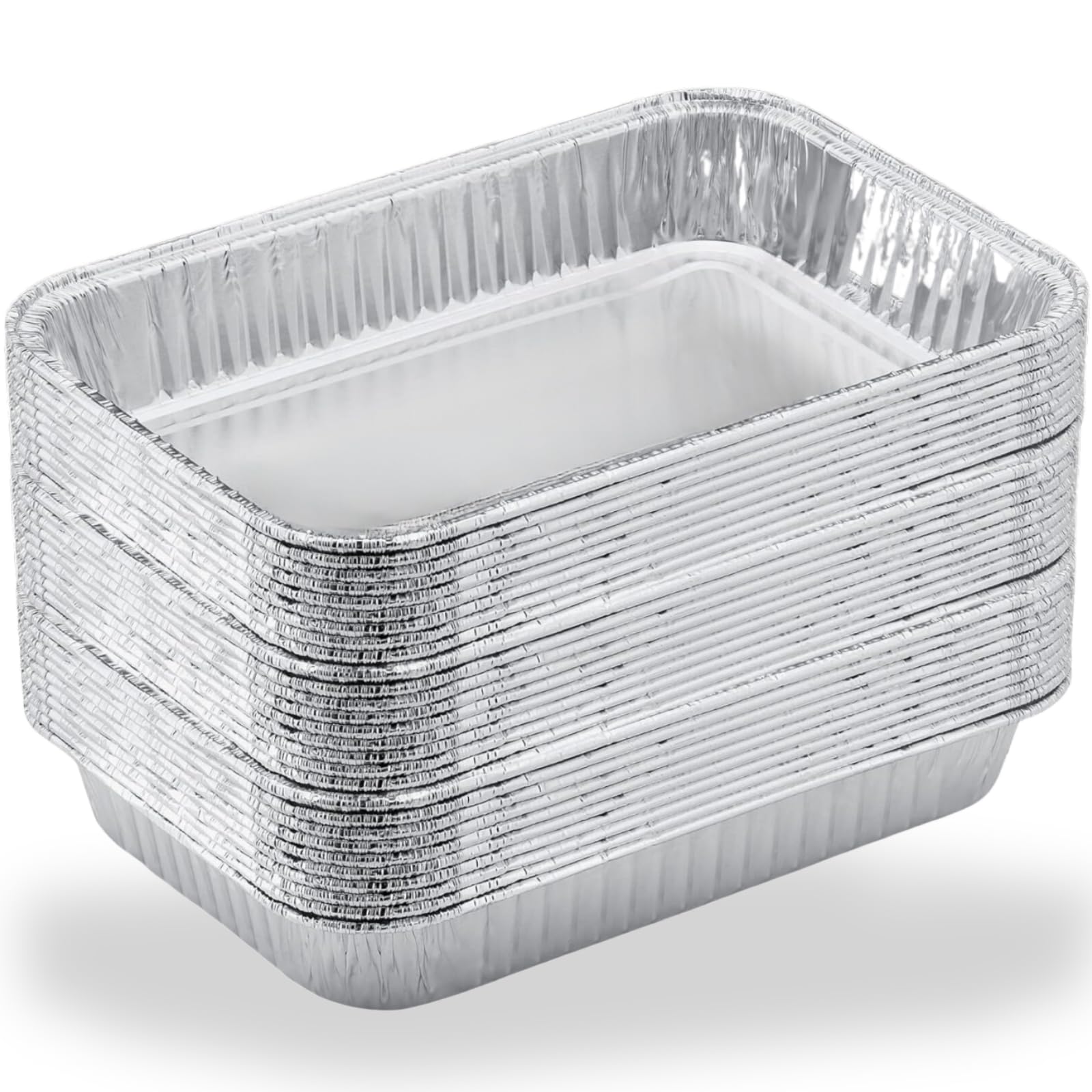 Matchwaves drip pans for Weber grills, 100 pack front view