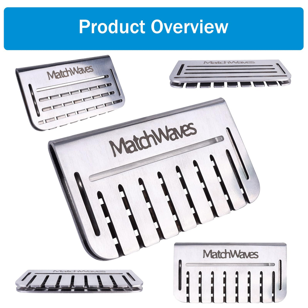 Matchwaves Grease Gate Blocker alongside grilling tools