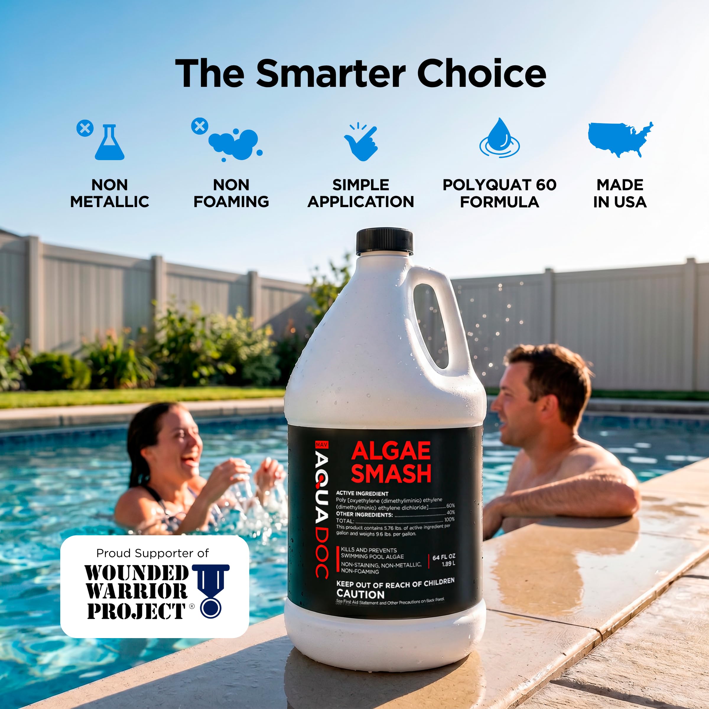 MAV AquaDoc Algae Smash swimming pool maintenance