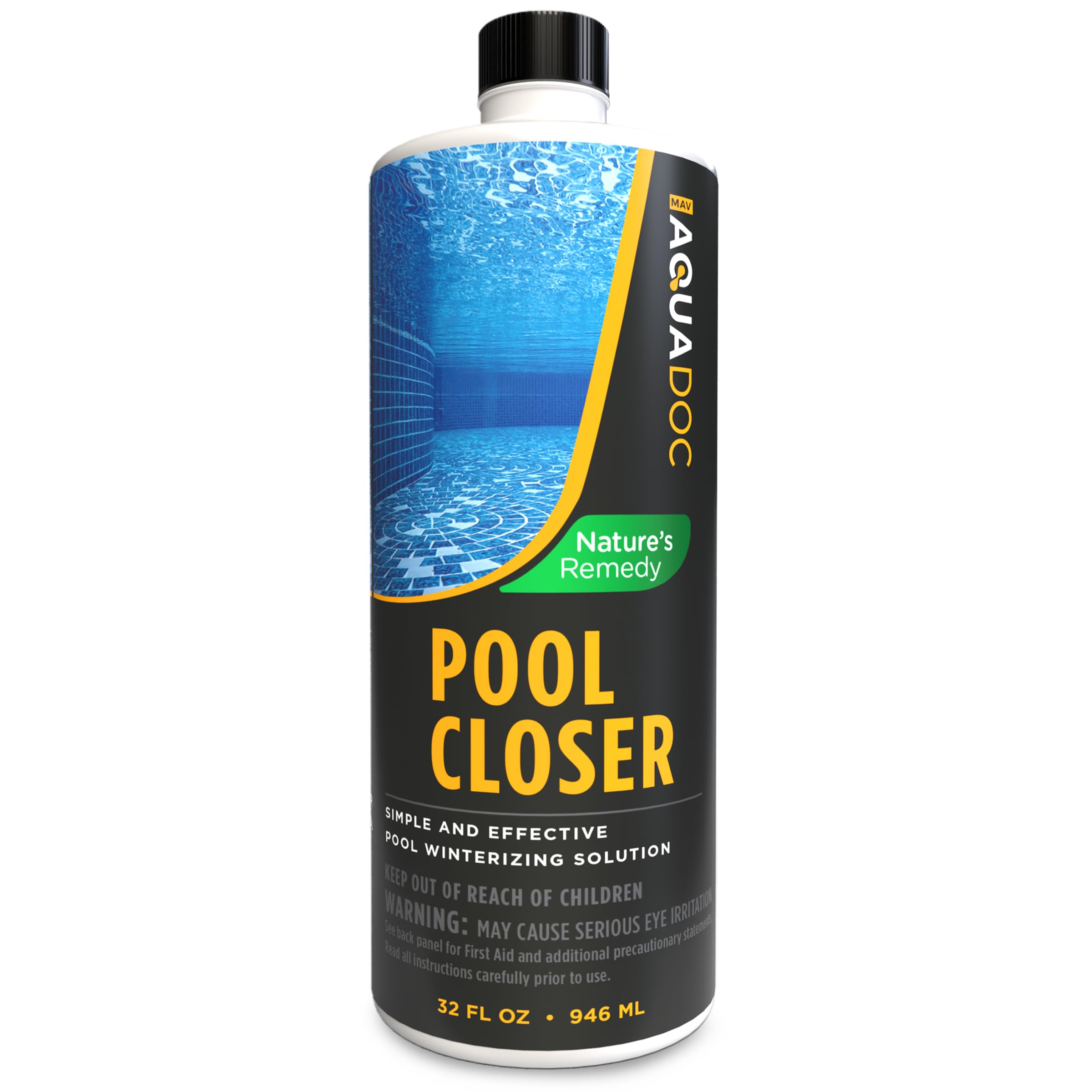 MAV AquaDoc All-in-One Pool Closing Kit 32 oz front view