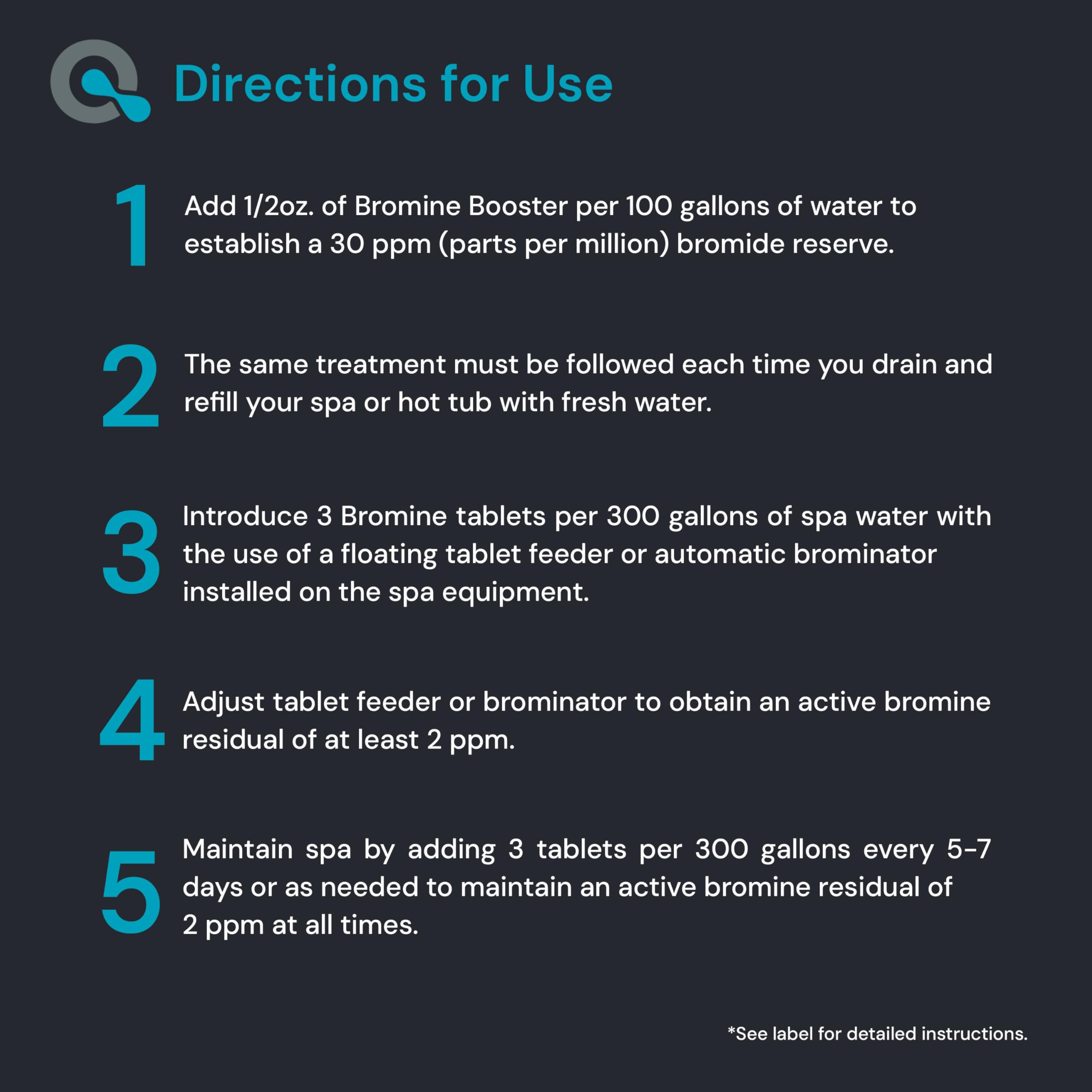MAV AquaDoc Bromine support in use in hot tub