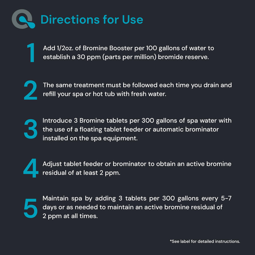 MAV AquaDoc Bromine support in use in hot tub