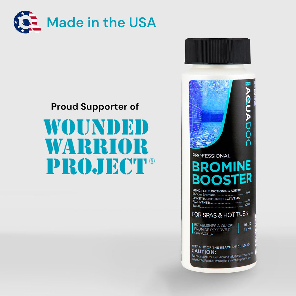 MAV AquaDoc Bromine support label information