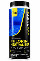 MAV AquaDoc Chlorine Neutralizer 1lb front view packaging