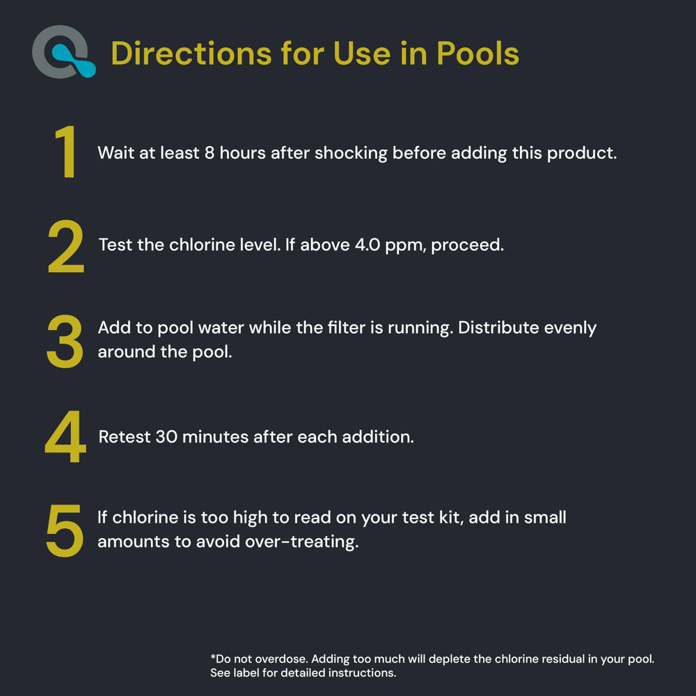 MAV AquaDoc Chlorine Neutralizer for hot tubs