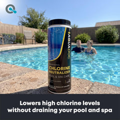 MAV AquaDoc Chlorine Neutralizer granules close-up