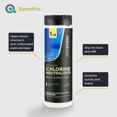 MAV AquaDoc Chlorine Neutralizer use in pool water