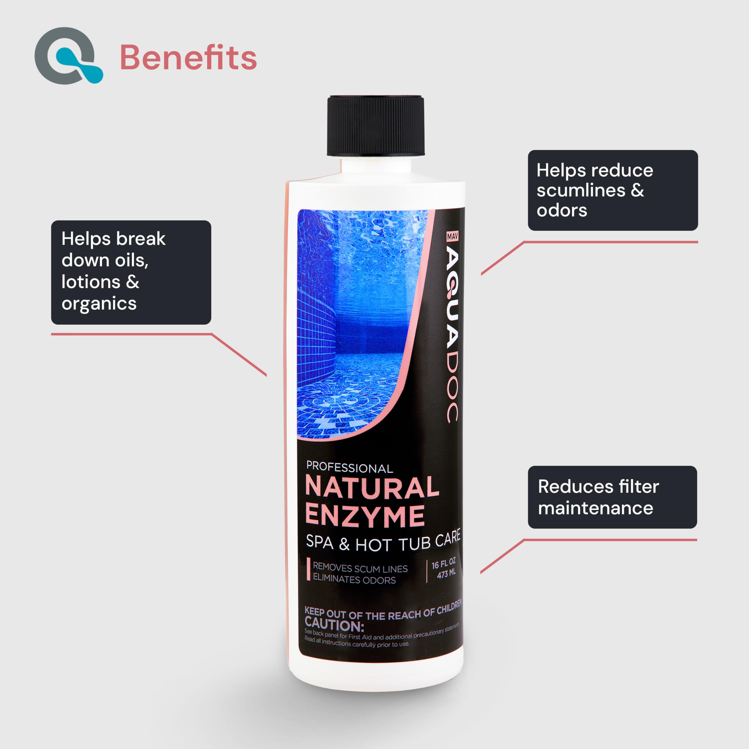 MAV AquaDoc clarifier bottle front view