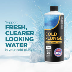 MAV AquaDoc Cold Plunge Water bottle with label