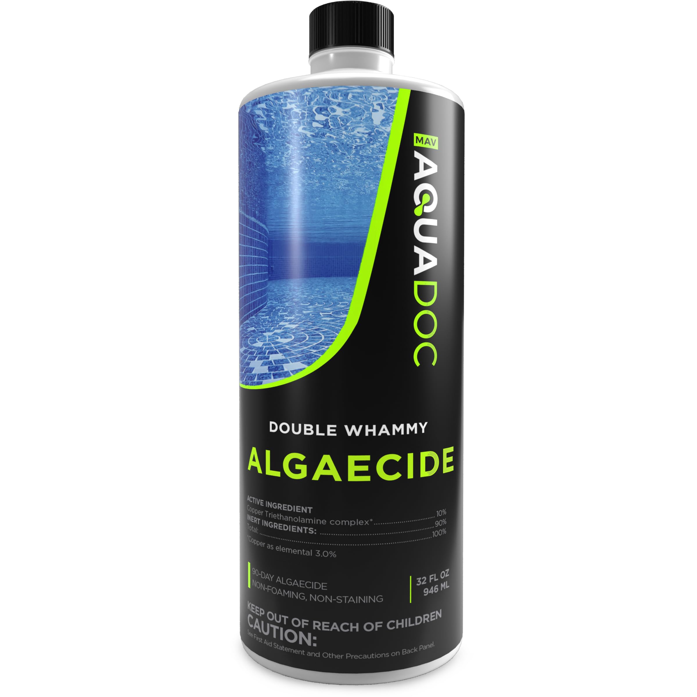 MAV AquaDoc Copper Algaecide 32 oz front view