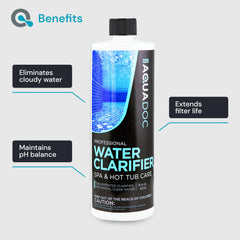 MAV AquaDoc Hot Tub Clarifier 16oz bottle with cap