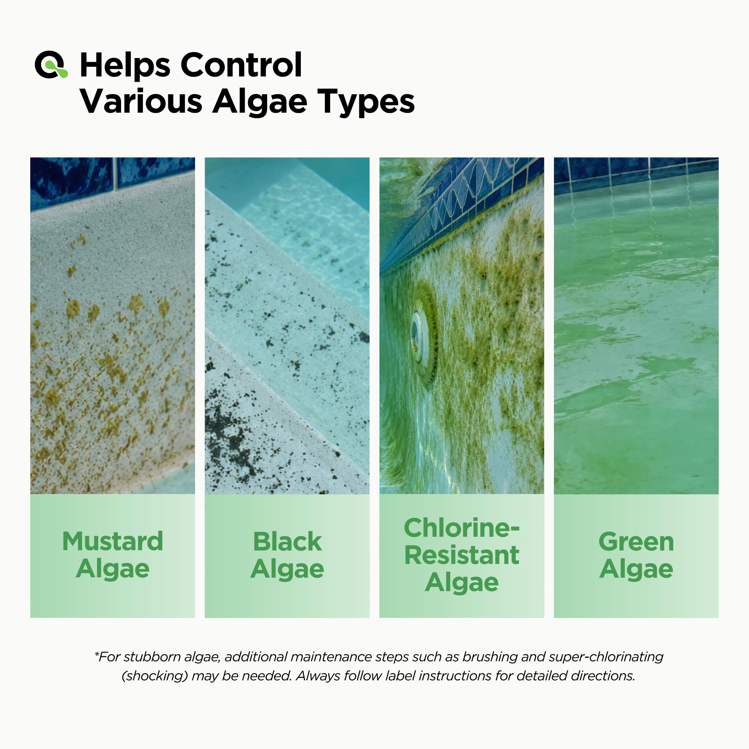 MAV AquaDoc Liquid Algaecide in pool setting