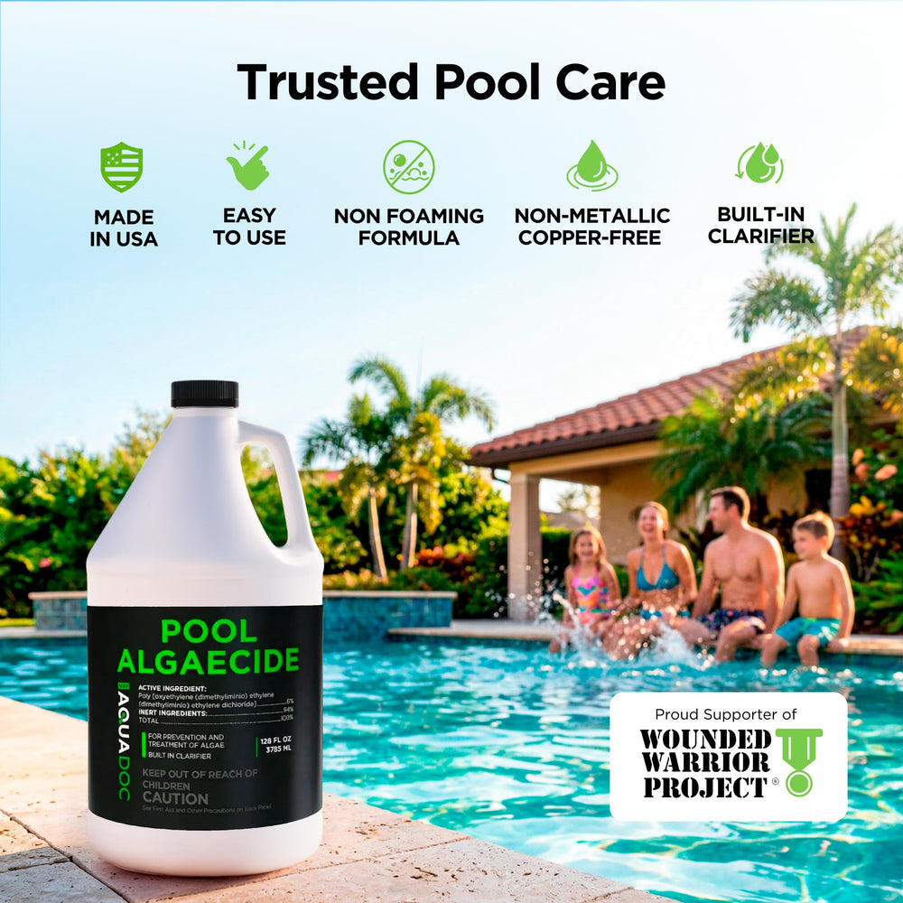 MAV AquaDoc Liquid Algaecide with measuring cup