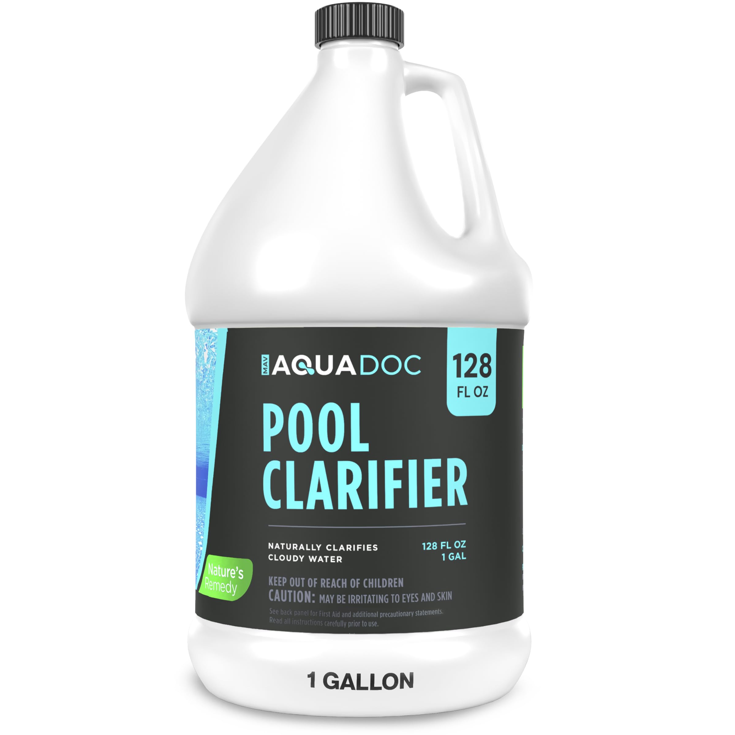 MAV AquaDoc Natural Pool Clarifier 128 oz front view