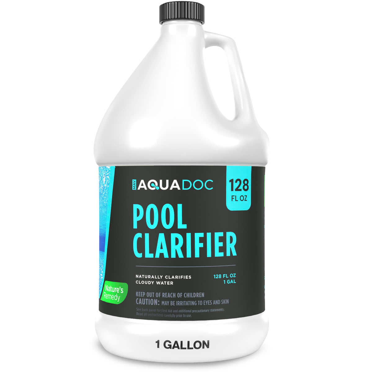 MAV AquaDoc Natural Pool Clarifier 128 oz front view
