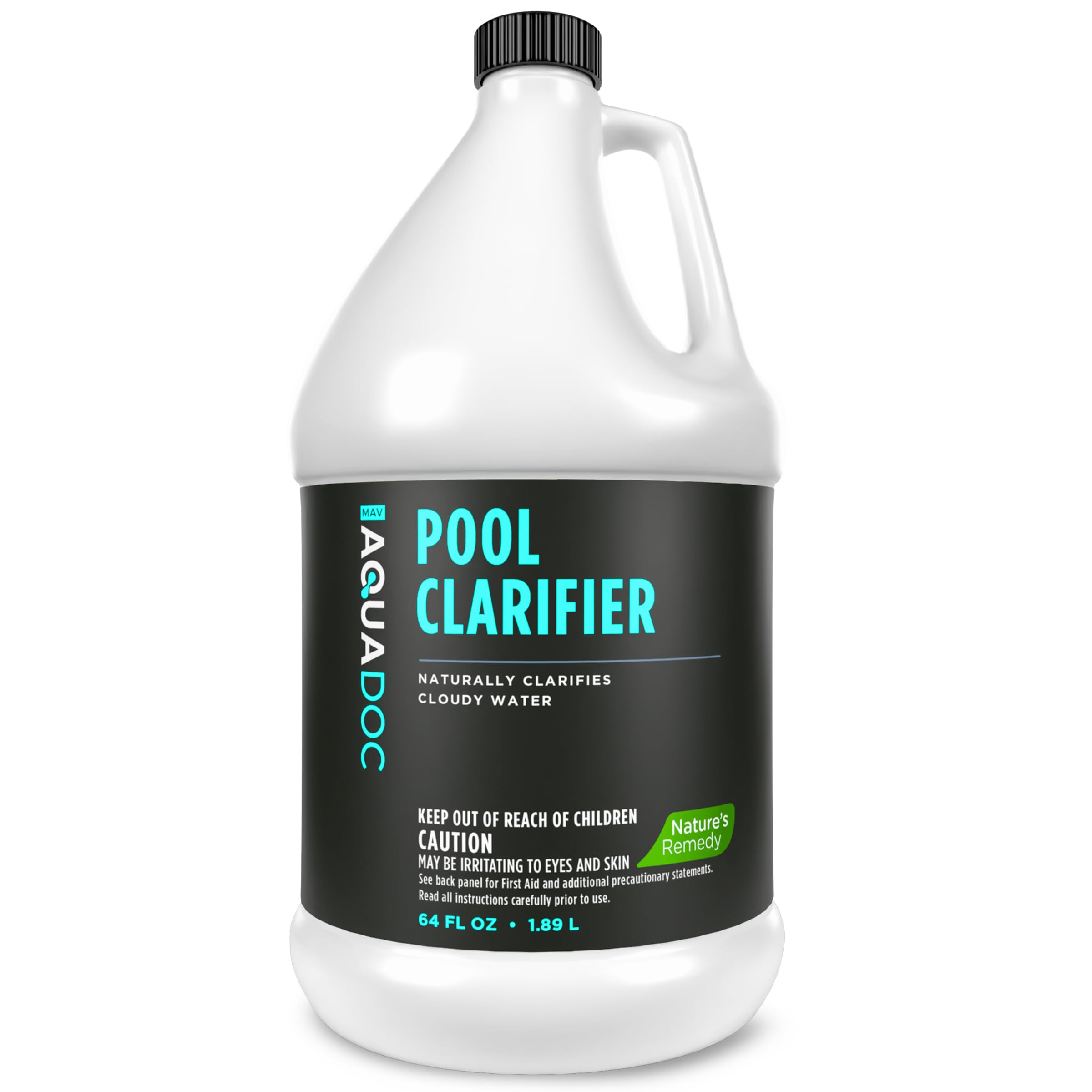 MAV AquaDoc Natural Pool Clarifier 64 oz front view