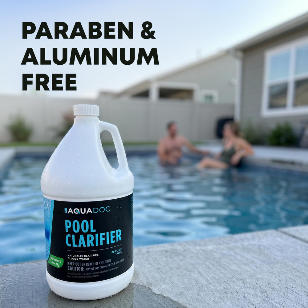 MAV AquaDoc Natural Pool Clarifier label details