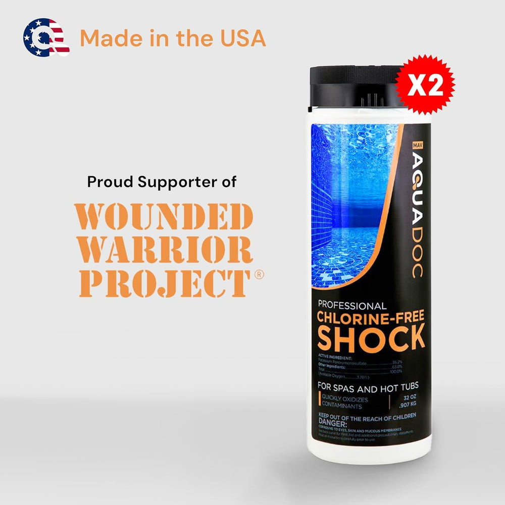 MAV AquaDoc Non-Chlorine Hot Tub Shock ingredients list