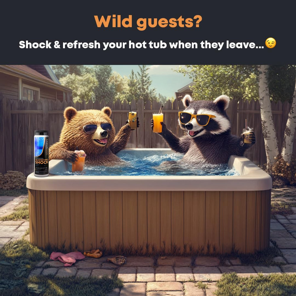 MAV AquaDoc Non-Chlorine Hot Tub Shock packaging