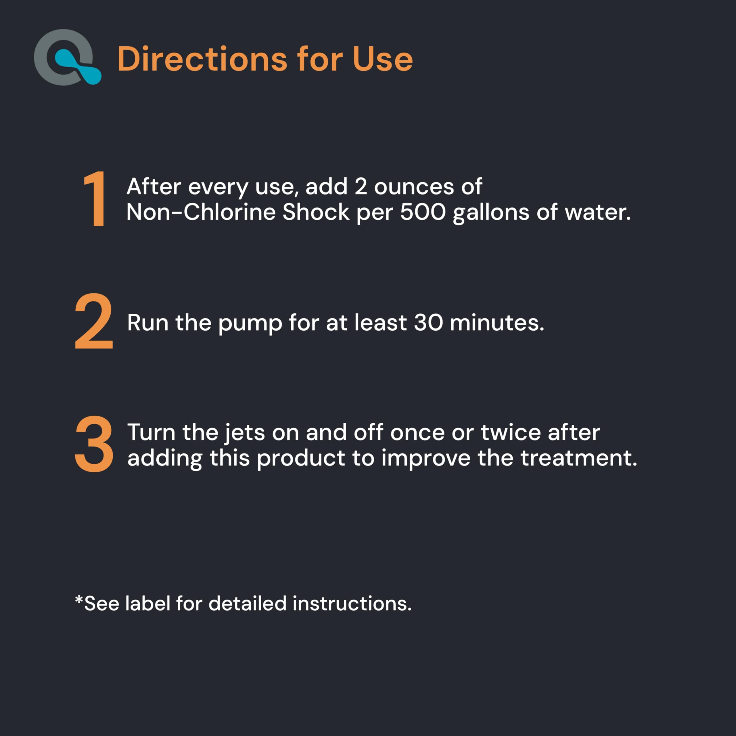 MAV AquaDoc Non Chlorine Hot Tub Shock powder close-up