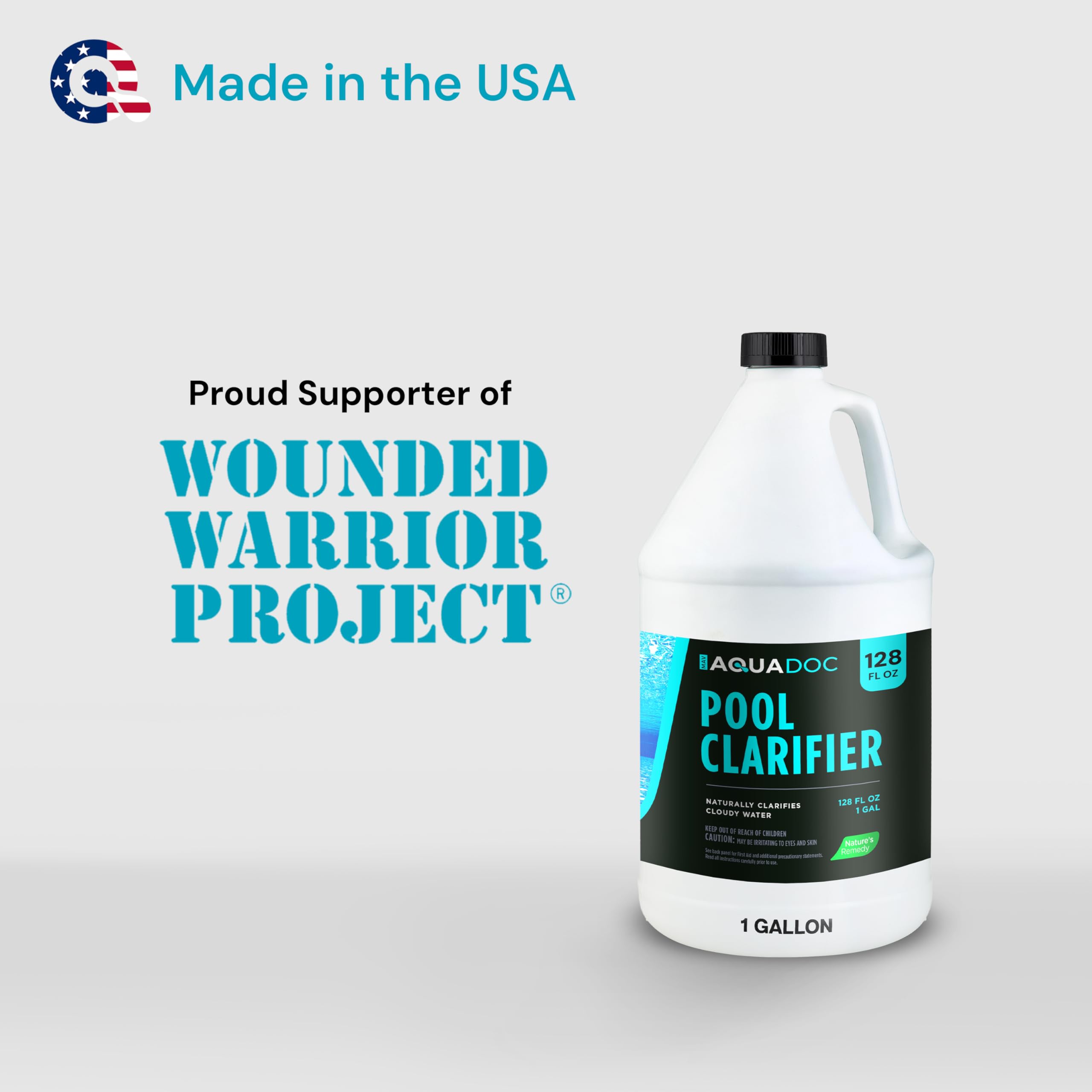 MAV AquaDoc Pool Clarifier in garden setting