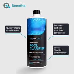 MAV AquaDoc Saltwater Pool Clarifier 32oz back view