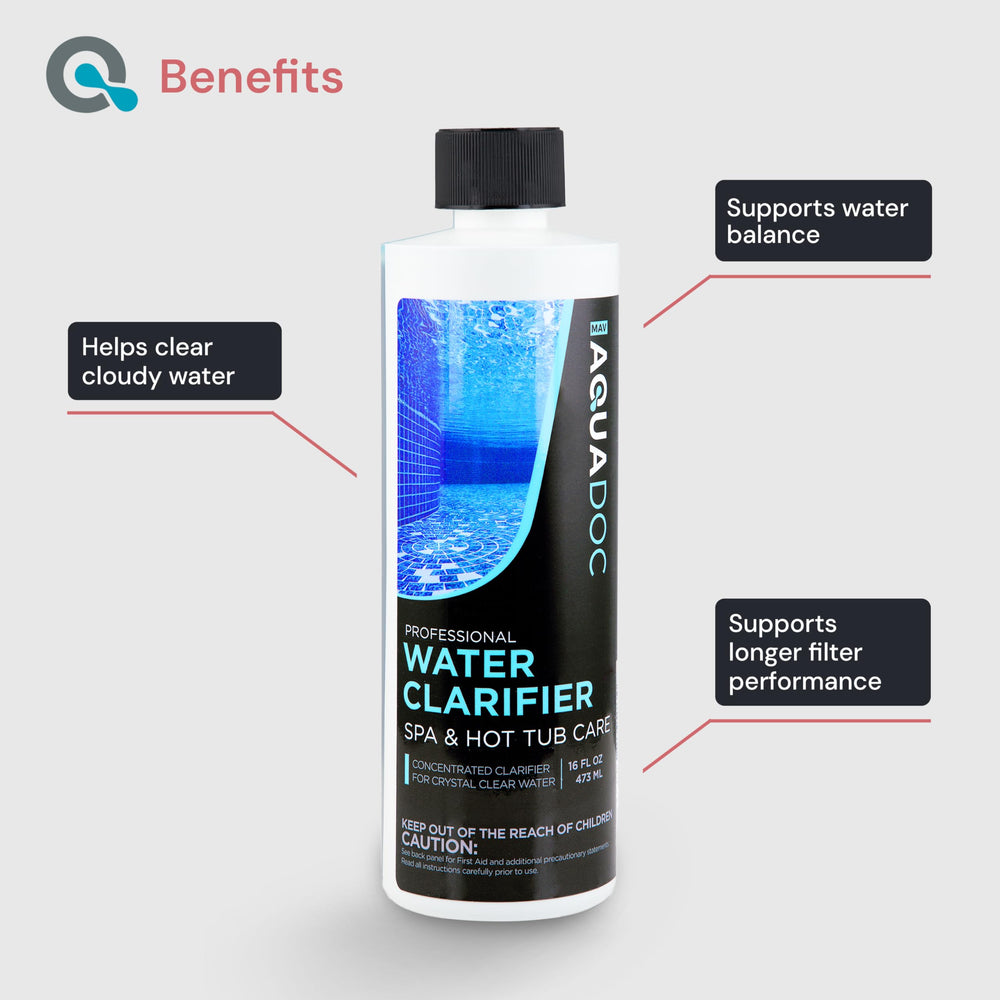 MAV AquaDoc Spa Enzyme and Clarifier Bundle packaging