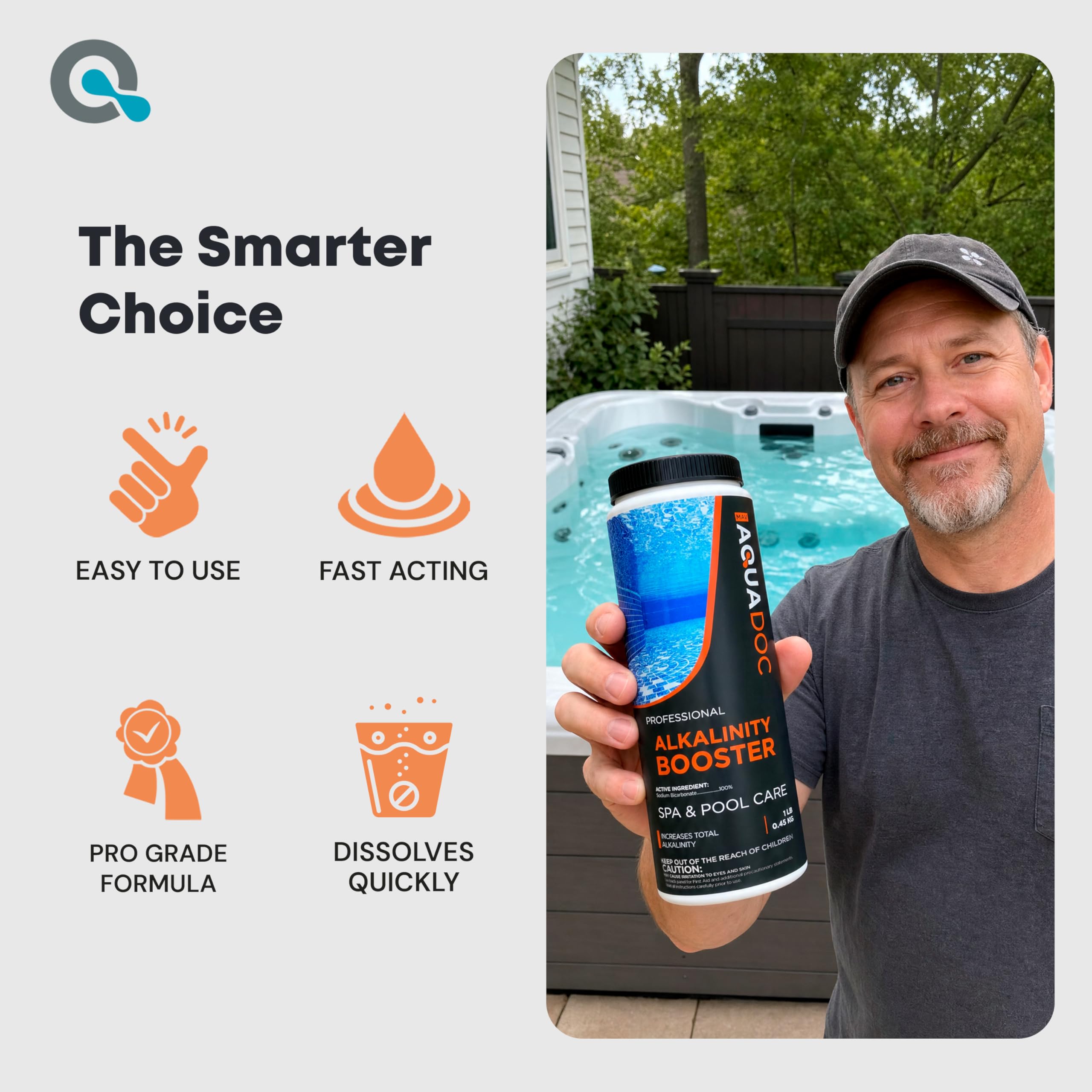 MAV AquaDoc Total Alkalinity Increaser on a shelf