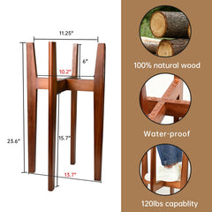 MAVOTER plant stand showcasing dual-height reversible design