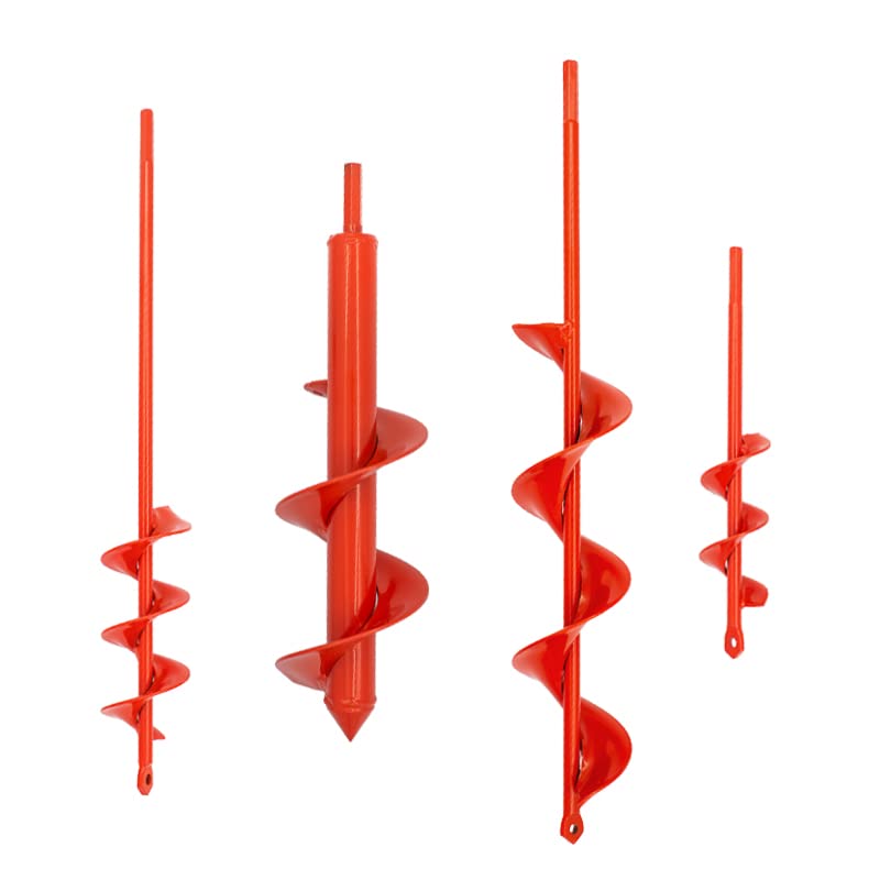 MAXCCINO Auger Drill Bit Set with 4 sizes laid out on a surface