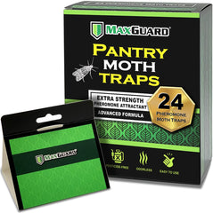 Maxguard Pantry Moth Trap front view, green color