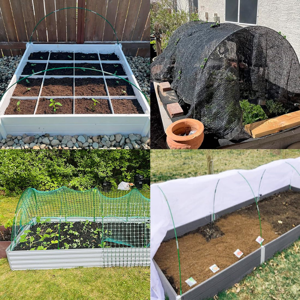 MAXPACE Greenhouse Hoops Kit packed for storage