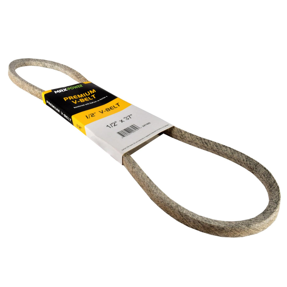 Maxpower 1/2" x 37" Kevlar V-Belt side view