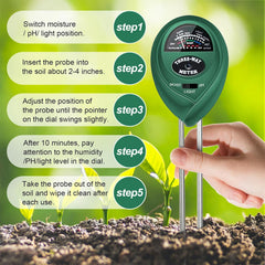 Maxsolve Soil Tester packaging with two units displayed