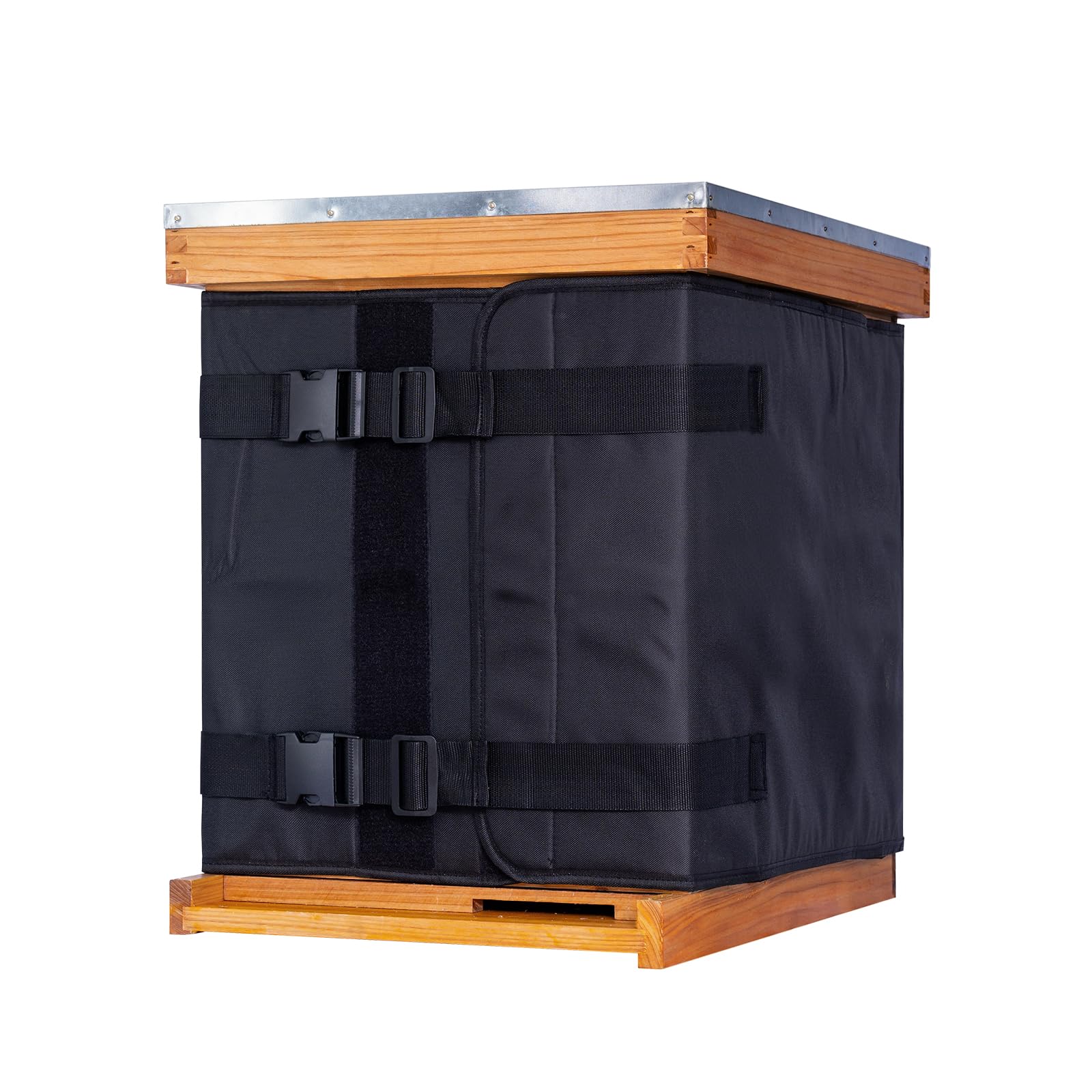 MayBee Winter Bee Hive Wrap front view showing black colour and material