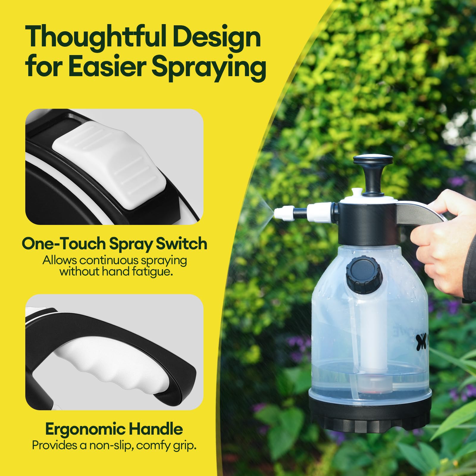 Maygrove 50oz Pump Sprayer packaging display